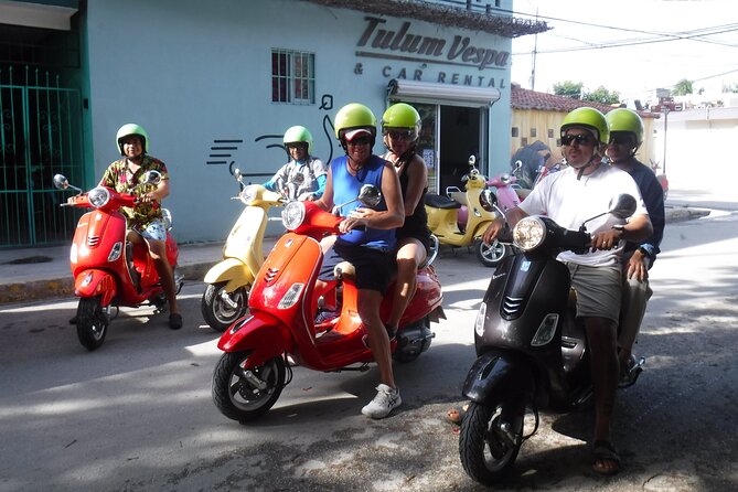 Tulum Vespa Tours with Lunch - Playa Santa Fe for water, boats, and snorkeling