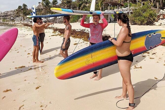 Ultimate Surf Lesson in Tulum 1hr - Hands-on coaching for different goals