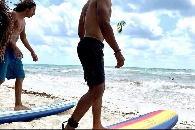 Ultimate Surf Lesson in Tulum 1hr - English, Spanish, and German instruction