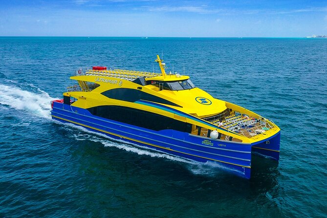 Ultramar Ferry, Regular round ticket, Playa del Carmen-Cozumel - Why the $38.24 fare can be good value