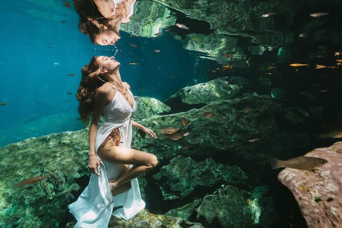 Underwater Photo Shoot Experience in Cenote - Cenote Cristal and Escondido bring more variety