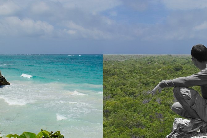 VIP Coba & Tulum Private Tour - Tulum and the Caribbean view