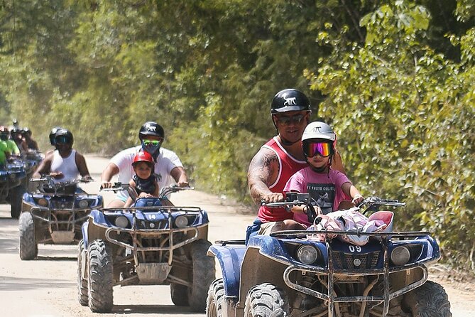 Wild Jungle ATV Adventure with Cenote and Monkey Sanctuary - Akumal jungle riding, with a cenote in the middle