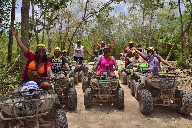 Wild Tulum Day: ATV Tour + Zip Lines + Cenote + Rappel & Lunch! - Pickup from Playa del Carmen, Riviera Maya, or Tulum
