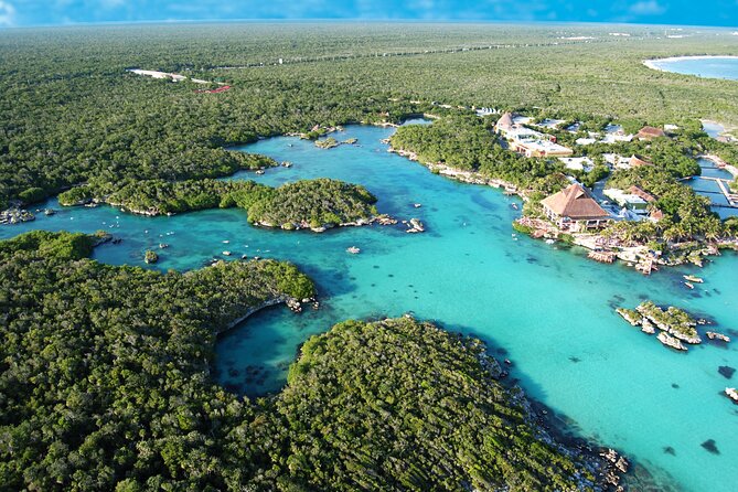 Xel ha & Tulum All Inclusive - Swimming in an underground cenote