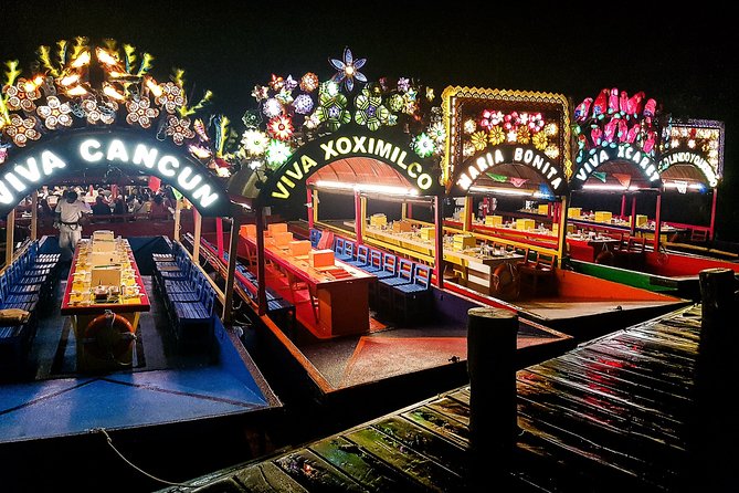 Xoximilco Night Cruise With Round Transportation from Tulum City - Food First, Dancing Later