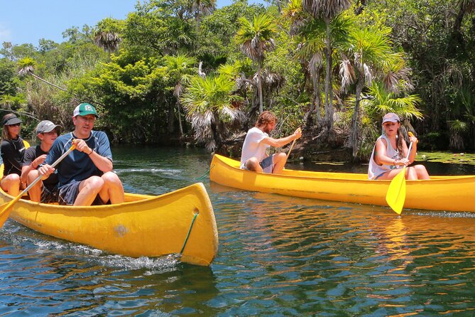 Zip lining and Canoe Monkey jungle in Tulum - Jungle trekking and a Mayan ceremony