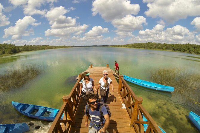Zip lining and Canoe Monkey jungle in Tulum - Zip lining over the Punta Laguna area